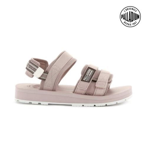 Palladium Outdoorsy Men's Sandals Rose | UK P314-DJS